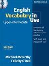 ENGLISH VOCABULARY IN USE. UPPER- INTERMEDIATE WITH ANSWERS AND CD-ROM