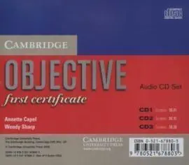Objective First Certificate Class Cd Set