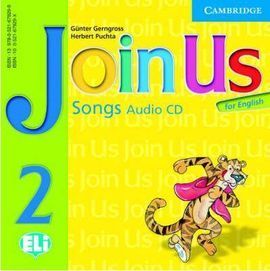 JOIN US FOR ENGLISH LEVEL 2 SONGS AUDIO CD