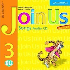 JOIN US FOR ENGLISH LEVEL 3 SONGS AUDIO CD