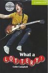 WHAT A LOTTERY ! BOOK + CD PACK STARTER
