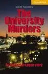 The University Murders. Book + Cd Pack
