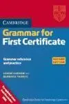 Grammar For First Certificate