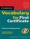 Cambridge Vocabulary First Certificate W/O Key