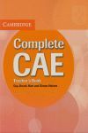 COMPLETE CAE TEACHER BOOK