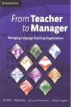Cambridge From Teacher To Manager