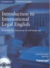 INTRODUCTION TO INTERNATIONAL LEGAL ENGLISH