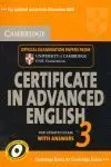 3. Certificate In Advanced English (With Answers)