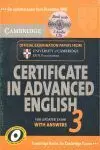 Cambridge Certificate In Advanced English 3