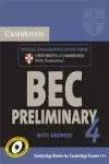 Cambridge Bec 4 Preliminary Self-Study Pack (Student S Book With Answers And Audio Cd)