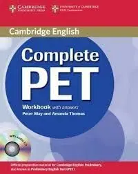 Complete Pet Workbook With Answers With Audio Cd