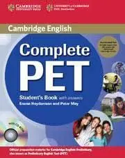 Complete Pet Student's Book Pack (Student's Book With Answers With Cd-Rom And Au