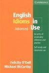 ENGLISH IDIOMS IN USE. ADVANCED