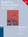 English For Business Studies Teacher S Book