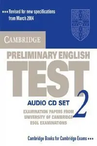 Cd Audio 2 (2) Preliminary English Test - Pet