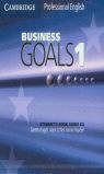 BUSINESS GOALS 1 CLASS AUDIO CD