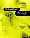 First Certificate Direct Workbook With Answers