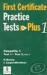 First Certificate Practice Test Plus 1 ( 3 Cassettes )