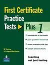 First Certificate Practice Test Plus 1