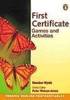 FIRST CERTIFICATE GAMES AND ACTIVITIES