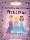 EL VESTUARIO EN PEGATINAS. PRINCESAS