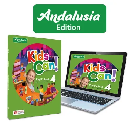 Kids Can! Andalucia 4 Pupil's Book: Libro de Texto de Inglés Impr