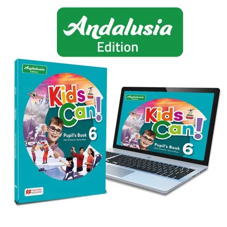 Kids Can! Andalucia 6 Pupil's Book: Libro de Texto de Inglés Impreso con Acceso