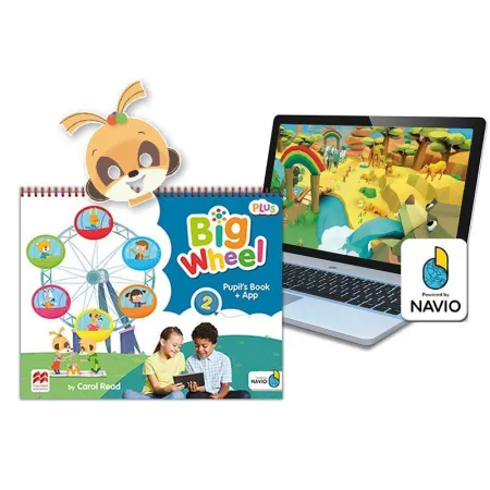 Big Wheel Plus 2 Pupil's Book + App Navio: Acceso a la App del Alumno