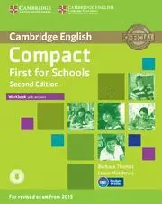 Compact First For Schools Workbook With Answers Second Edition