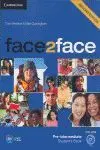 Face2Face Pre-Intermediate Students Book + Dvd