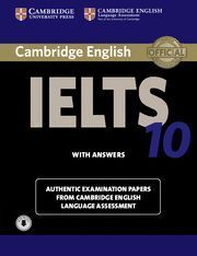 CAMBRIDGE IELTS 10 STUDENT'S BOOK WITH ANSWERS WITH AUDIO