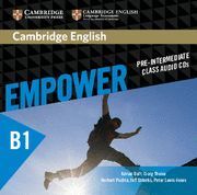 CAMBRIDGE ENGLISH EMPOWER PRE-INTERMEDIATE. 3 CLASS AUDIO CD