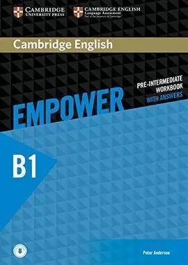 Cambridge English Empower Pre-Intermediate. Workbook With Answers With Dowloadab