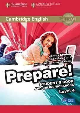 Prepare! 4 Student's Book And Online Workbook