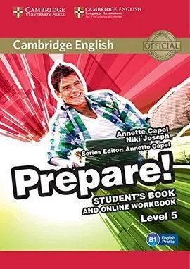 Prepare! 5 Student's Book With Online Workbook