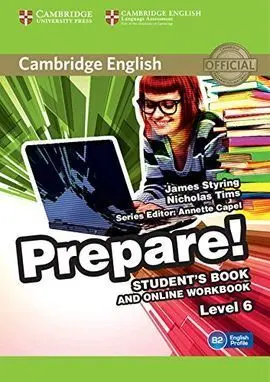 Prepare! 6 Student's Book And Online Workbook