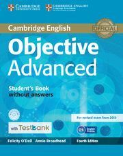 OBJECTIVE CAE 4ED SB/CD ROM/TESTBANK