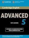 CAMBRIDGE ENGLISH ADVANCED 5 STUDENT BOOK WITH ANSWERS