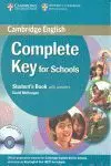 Complete Key For Schools Student's Pack With Answers