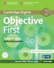 Objective First Student's Book Without Answers With Cd-Rom 4Th Edition