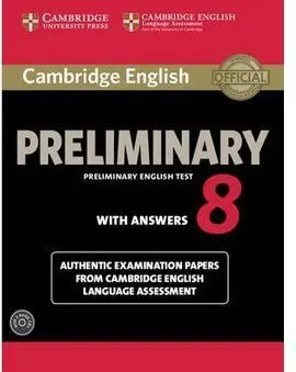 Cambridge English Preliminary 8 Student's Book Pack (Student's Book With Answers