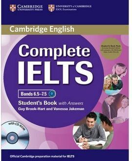 COMPLETE IELTS BANDS 6.5-7.5 STUDENT'S PACK (STUDENT'S BOOK WITH ANSWERS WITH CD