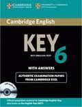 CAMBRIDGE ENGLISH KEY ENGLISH TEST 6 STUDENT BOOK PACK