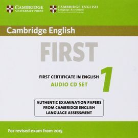 CAMBRIDGE ENGLISH FIRST 1 FOR REVISED EXAM FROM 2015 AUDIO CDS (2)