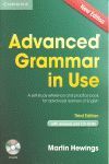 ADVANCED GRAMMAR IN USE 3ºED+CD WITH ANSWERS