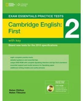 CAMB FCE PRACTICE TEST 2+KEY+DVDR