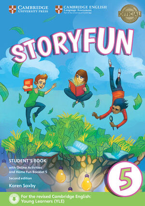 STORYFUN FOR FLYERS 5 STUDENT'S BOOK WITH ONLINE ACTIVITIES AND HOME FUN BOOKLET