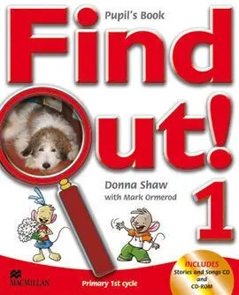 Find Out 1 Student S Book + Songs Cd + Cd-Rom