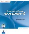 FIRST CERTIFICATE EXPERT COURSEBOOK + CD-ROM