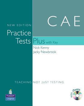CAE PRACTICE TESTS PLUS WITH KEY + CD-ROM + CD